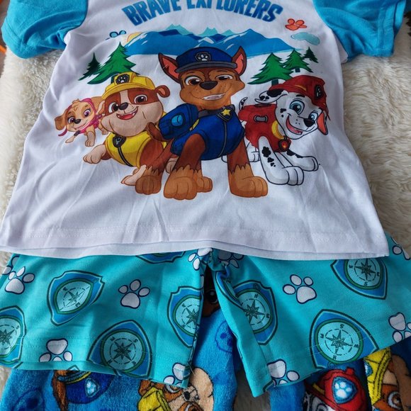 3-$30 Paw Patrol Unisex Polyester 3 Piece Pajama Set - Picture 6 of 14